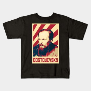 Fyodor Dostoyevsjy Retro Kids T-Shirt